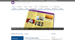 Desktop Screenshot of bellahoejkirke.dk
